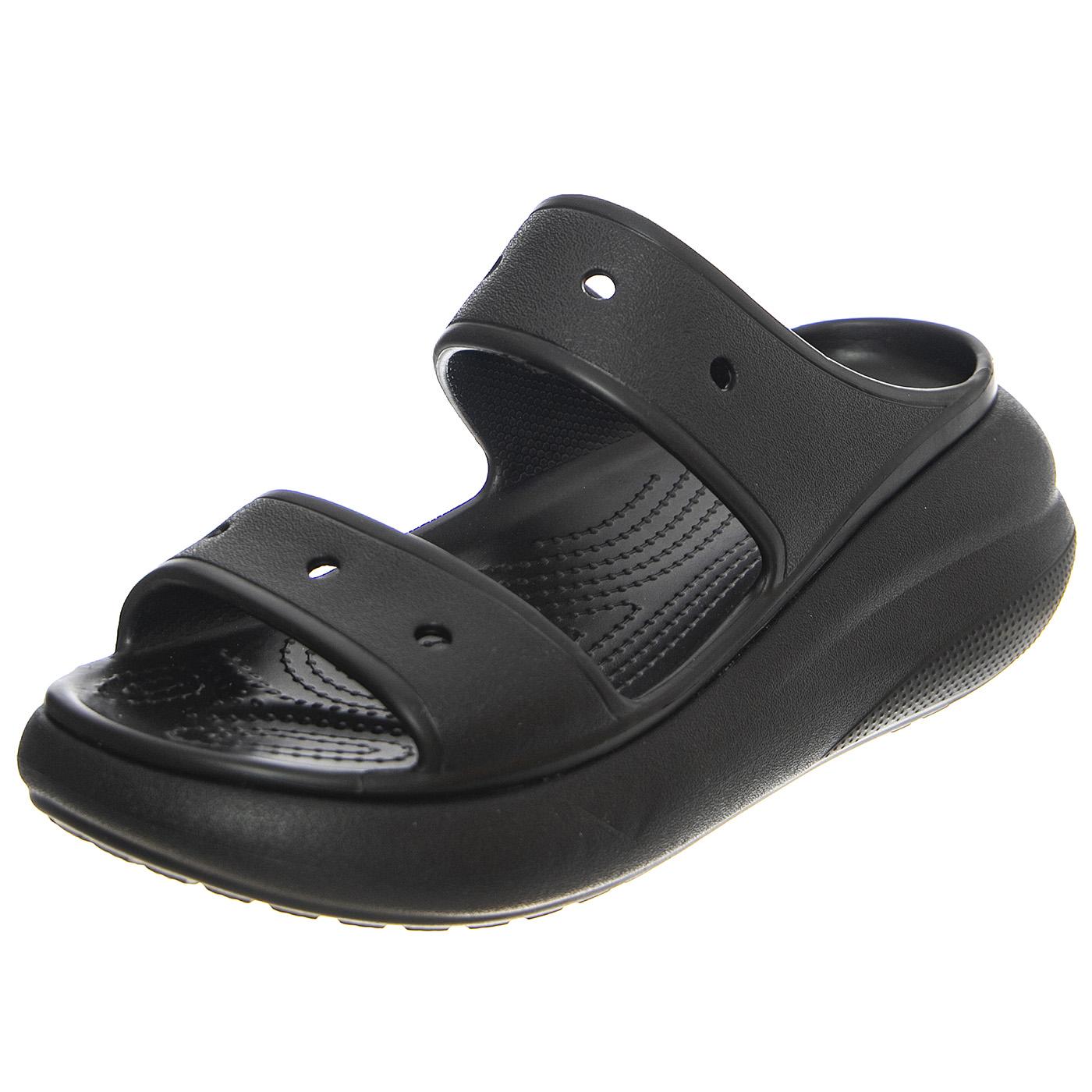 W' Classic Crush Sandal W BLK - Sandali Donna Neri CR.207670-BLK  CROCS 