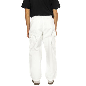Stanton Cargo Pant Wax stone washed - Pantaloni Uomo Bianchi I033825.D606  CARHARTT WIP 