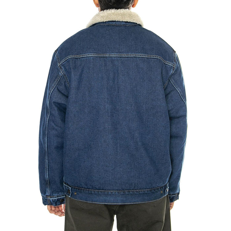 Herald Jacket Blue / Wall stone washed - Giacca Uomo Denim Jeans Blu I033765.2JR06  CARHARTT WIP 