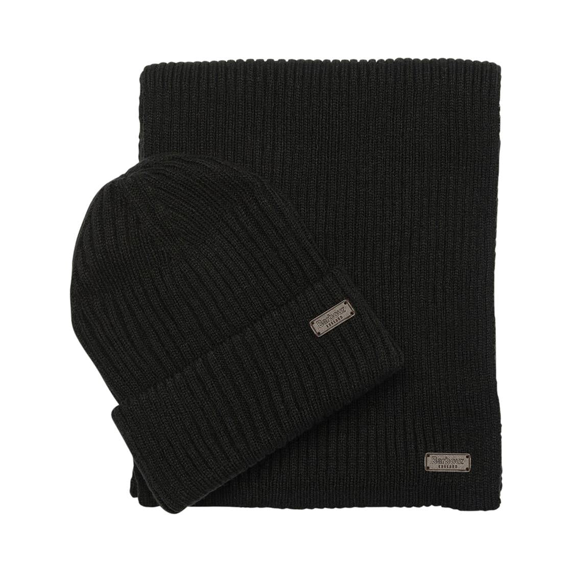 Crimdon Black Beanie Hat MGS0019-BK11-FW21  BARBOUR 