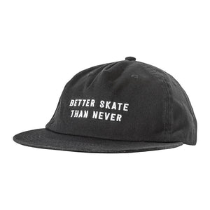 Better Skate Low Rise Cap Black GB71729004-BLK  GLOBE 