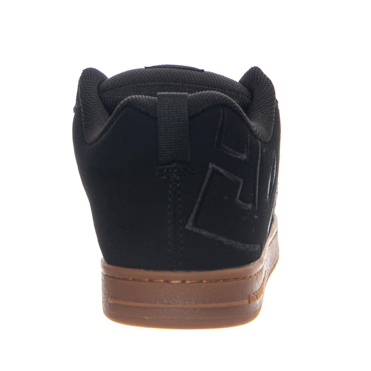 DC Shoes Black / Gum Court Graffik - Scarpe Stringate Uomo Nere 300529-BGM-BLK-GUM . DC 