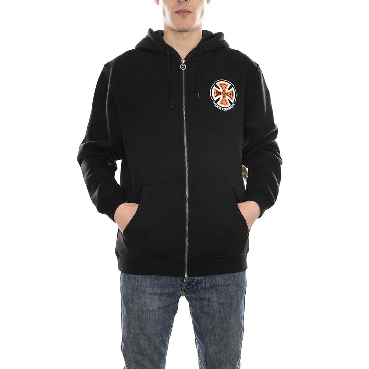 2 Colour Truck Co Zip Hood Black INA-HDZ-2 Colour Truck Co Zip Hood Black  INDEPENDENT 