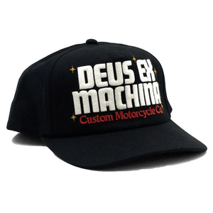 Drop Down Cap Black - Cappellino Nero DMP257957_BLK  DEUS EX MACHINA 