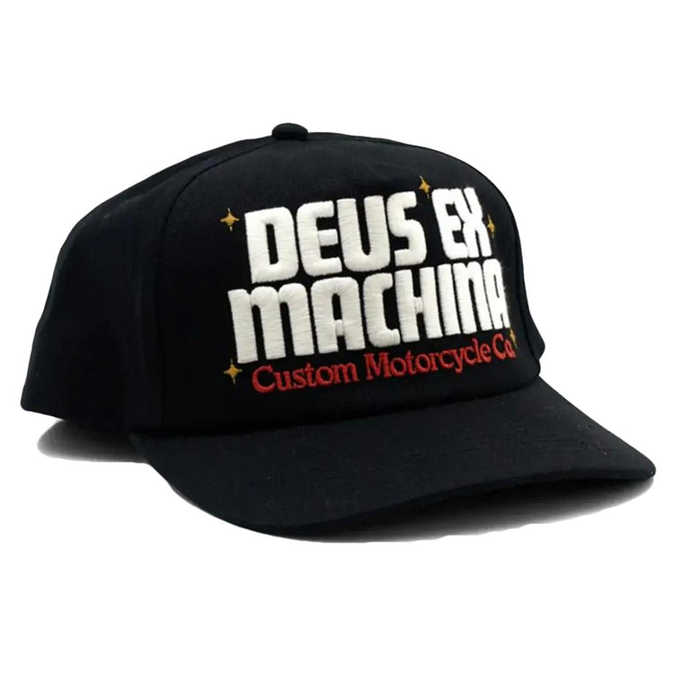 Drop Down Cap Black - Cappellino Nero DMP257957_BLK  DEUS EX MACHINA 