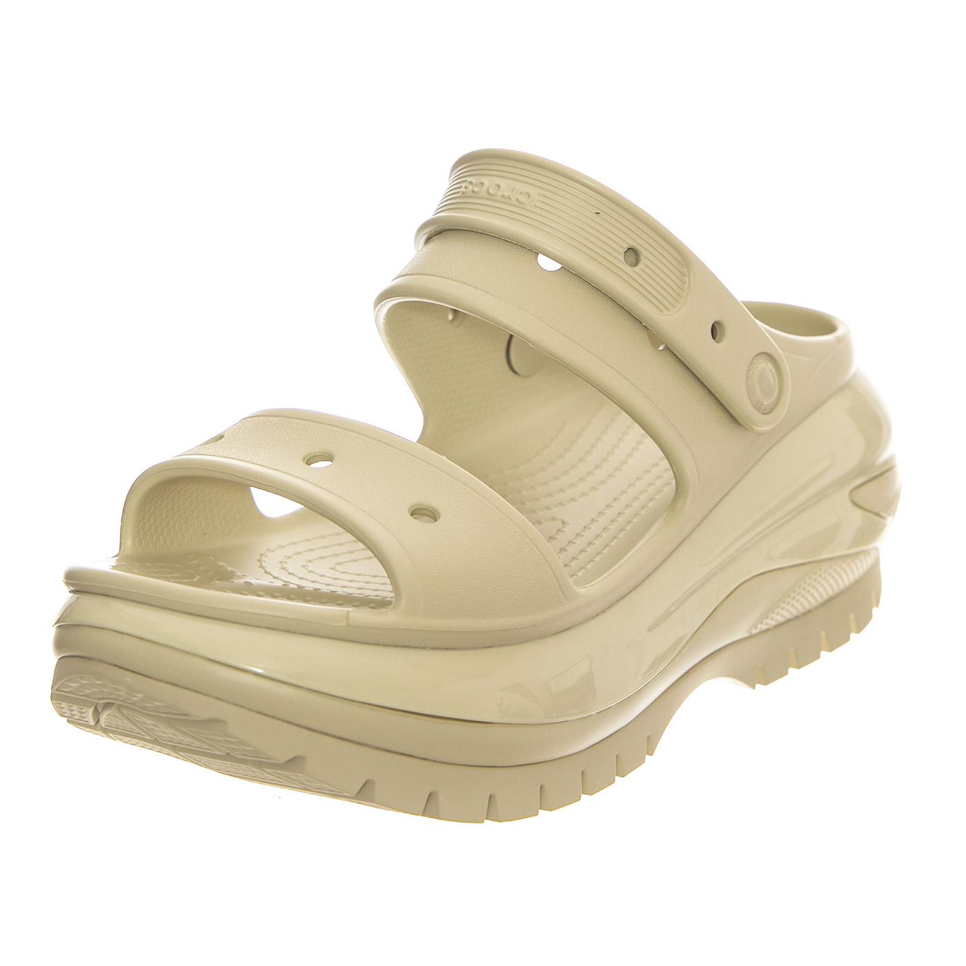 Classic Mega Crush Sandal W-BONE - Sandali Donna Beige CR.207989-BONE  CROCS 