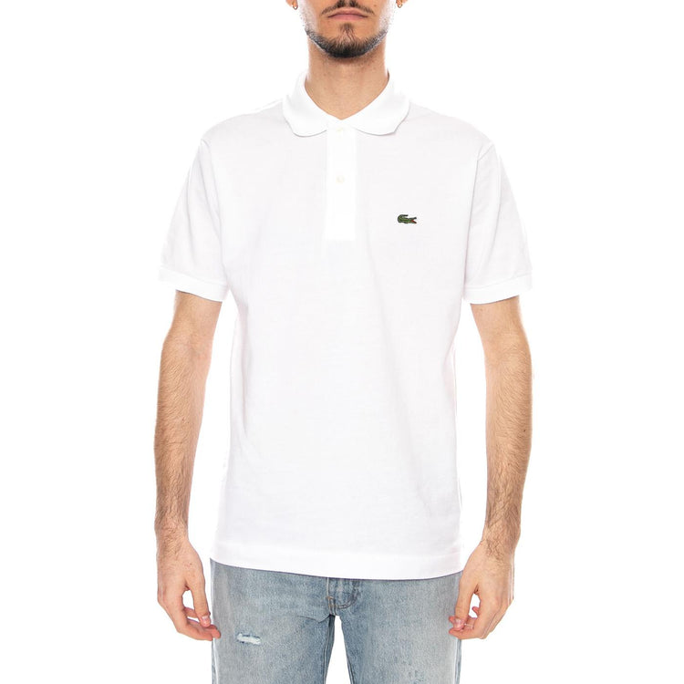 Maglietta M/C - Polo Bianca con Logo Lacoste 1212 001 LACOSTE 