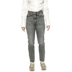 80s Mom Jean What Once Was Grey - Pantaloni Denim Jeans Donna Grigia A3506-0011  LEVIS 
