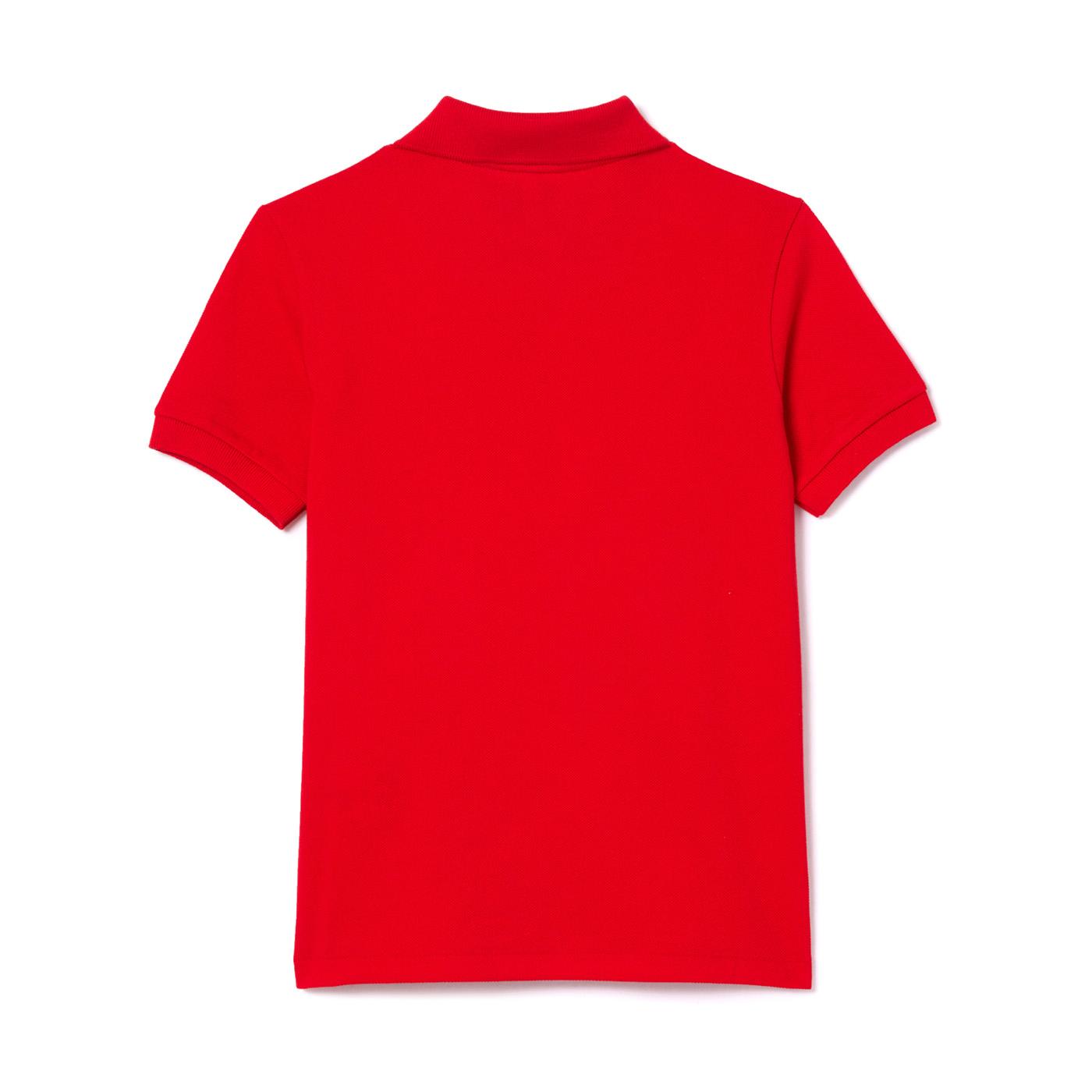 Maglietta M/C F8M Red Polo Shirt - Polo Bambino Rossa PJ2909-F8M  LACOSTE 