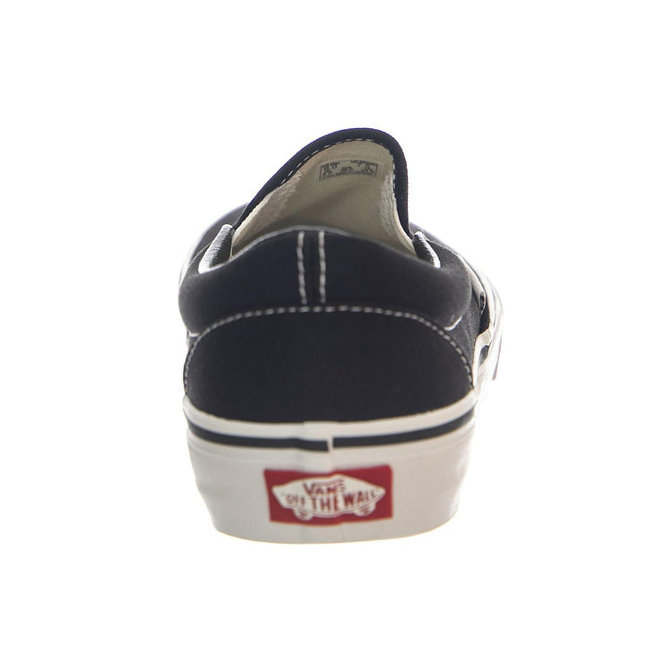 CLASSIC SLIP-ON BLACK / WHITE - Scarpe Slip-On Basse Uomo / Donna Nere 1669 . VANS 