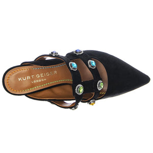 Octavia - Sandali Donna Neri in Suede KGS8490109209-09  KURT GEIGER 