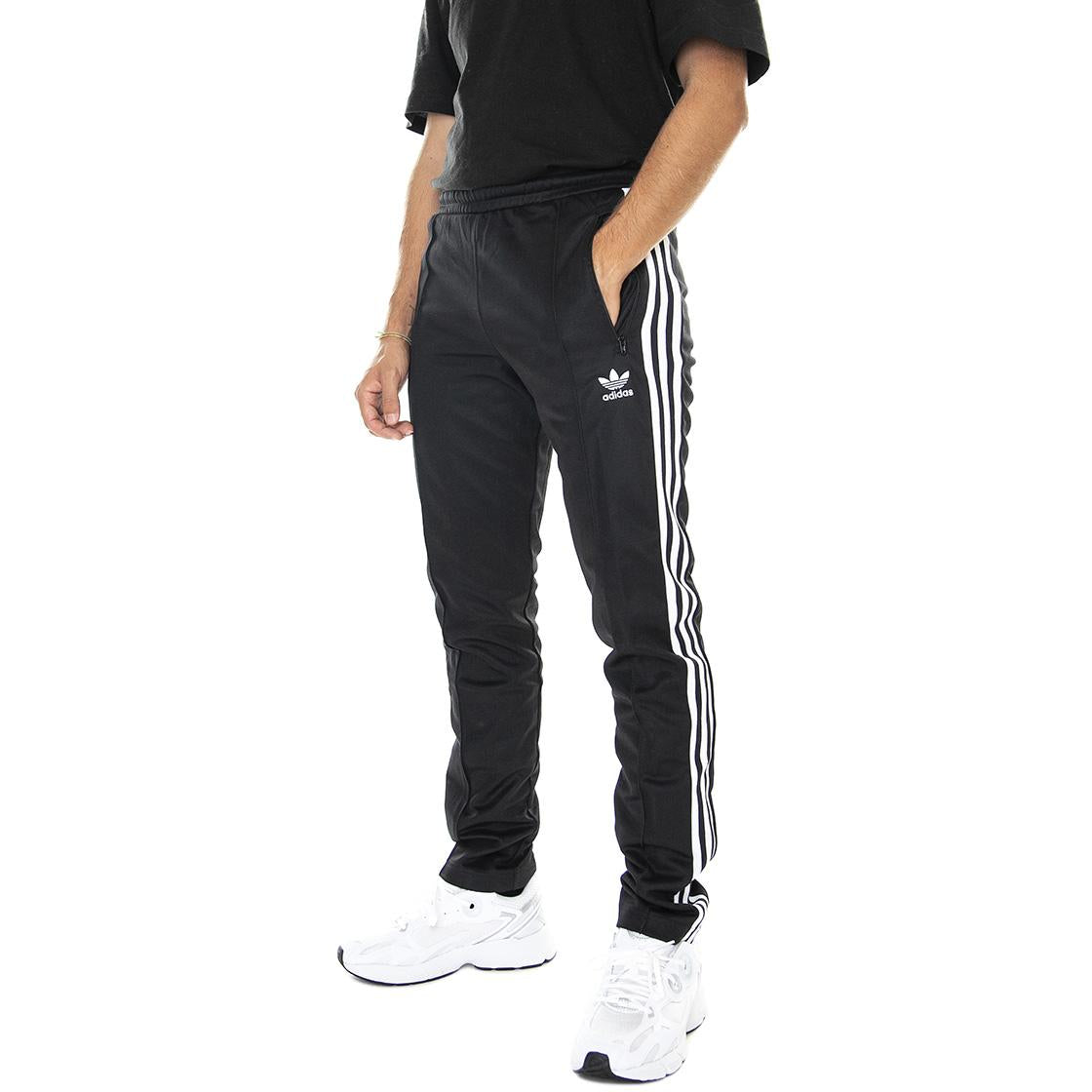Backenbauer Track Pants - Pantaloni Jogging Uomo Neri H09115  ADIDAS 