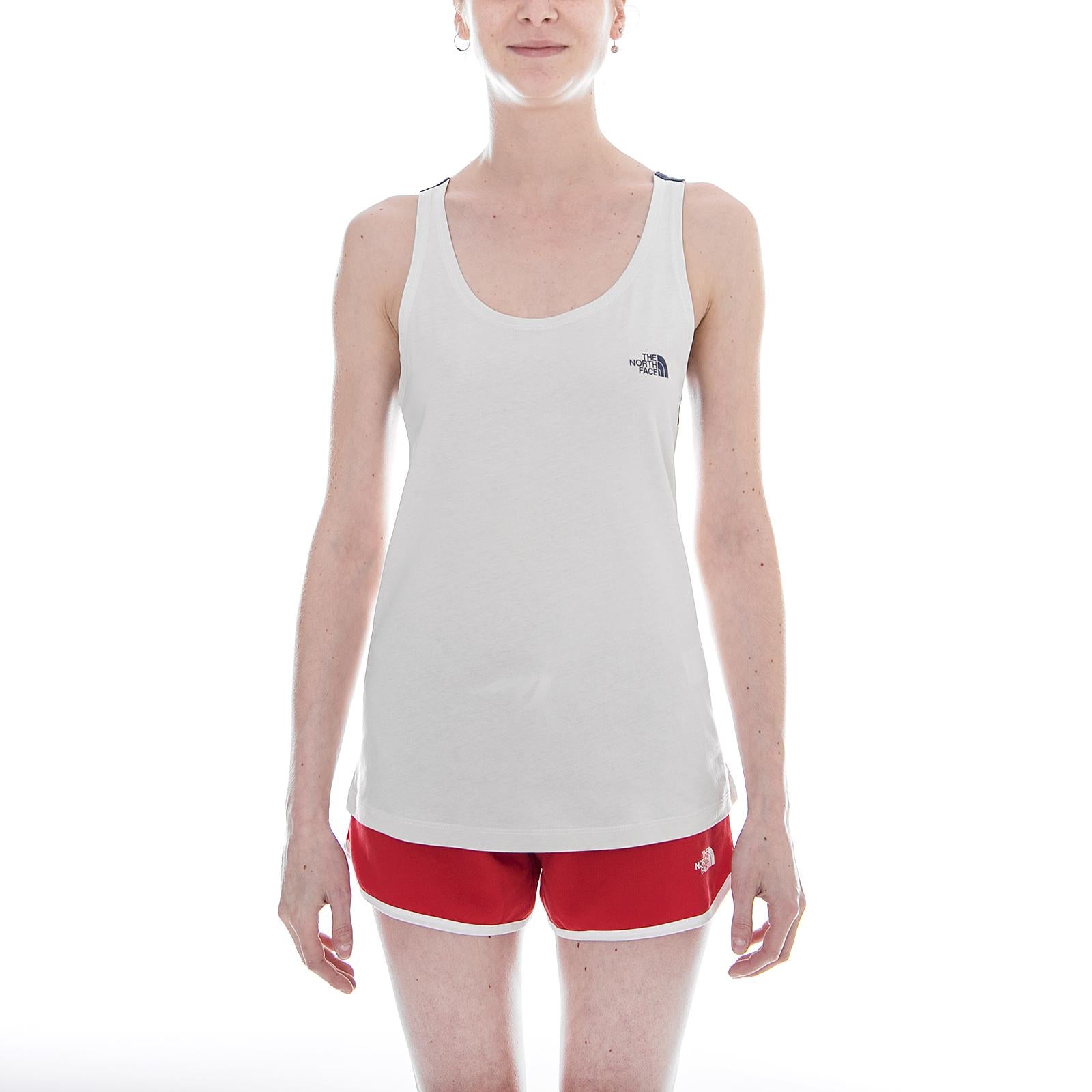 W REDBOX S/L TEE VINTAGE WHITE T93BOC11P  THE NORTH FACE 