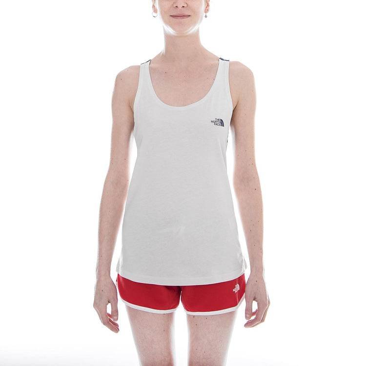 W REDBOX S/L TEE VINTAGE WHITE T93BOC11P  THE NORTH FACE 