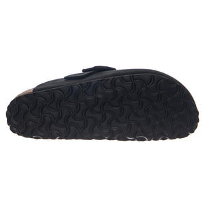 BOSTON WB NUBUCK LEATHER NARROW FIT BLACK - Sandali Uomo / Donna Neri 1031575 BLK BIRKENSTOCK 