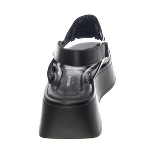 W' Courtney Black / Black Cow Leather - Sandali Donna Neri VBS5334-101-92  VAGABOND 