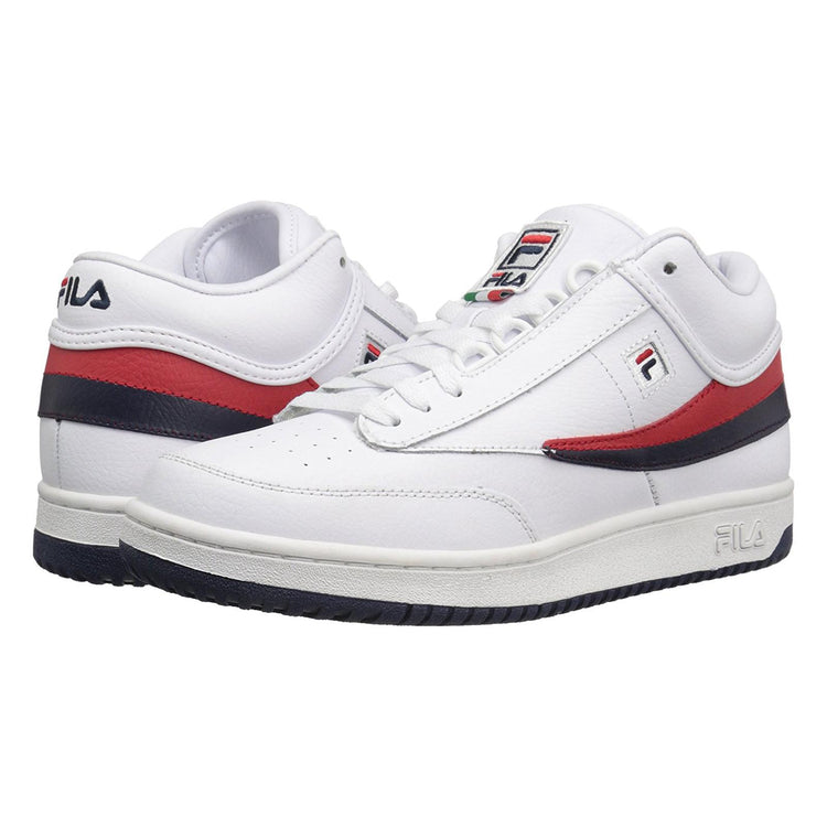 T1 mid White / Fila Navy / Fila Red 1VT13037-150  FILA 