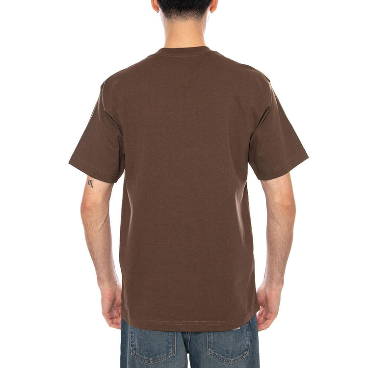 STONE SWIRL LOOSE SS VINTAGE COCOA - Maglietta Girocollo Uomo Marrone VN000VY1 FST1 VANS 