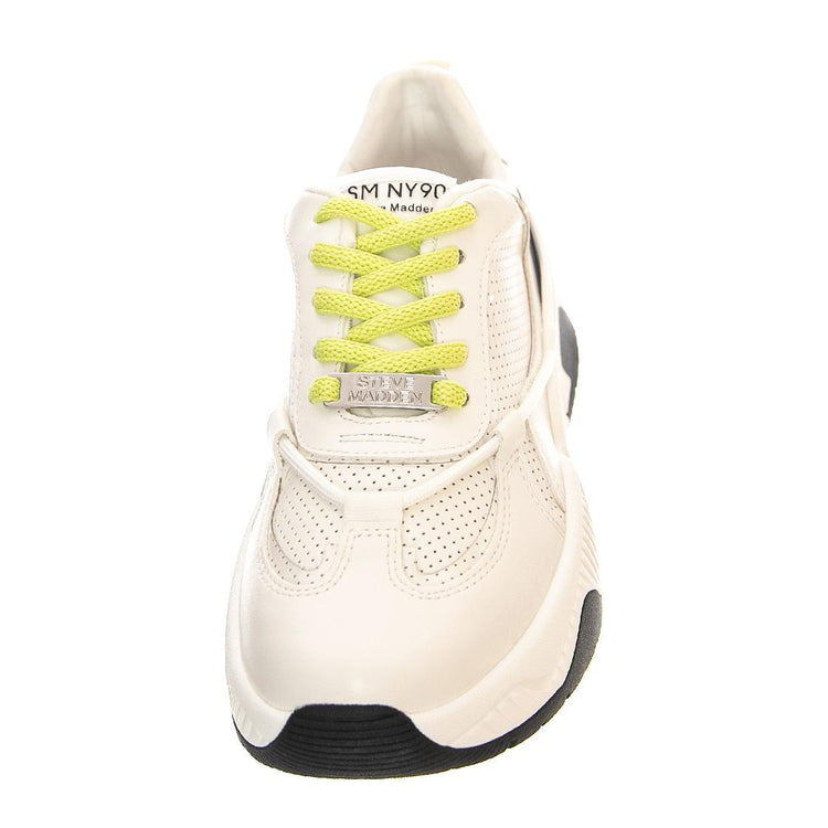 Womens Ultra Jam White Lace-Up Low-Profile Shoes SMPULTRA JAM-WGR  STEVE MADDEN 