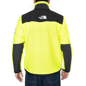 M Seasonal Denali Jacket Led Yellow - Giacca Uomo Gialla / Nera NF0A7X328NT1  THE NORTH FACE 