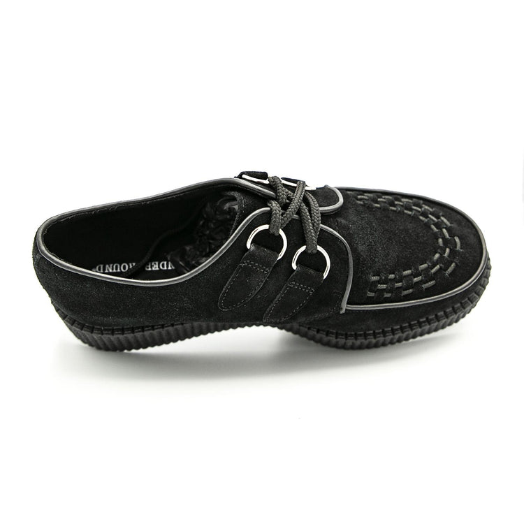 Wulfrun Shoes - Black - Scarpe Stringate Profilo Basso Uomo / Donna Nere 36 UDSUM-C010X-BKS  UNDERGROUND 