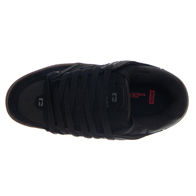 Fusion Black Shoes - Scarpe Stringate Uomo Nere GBFUS 10184 GLOBE 