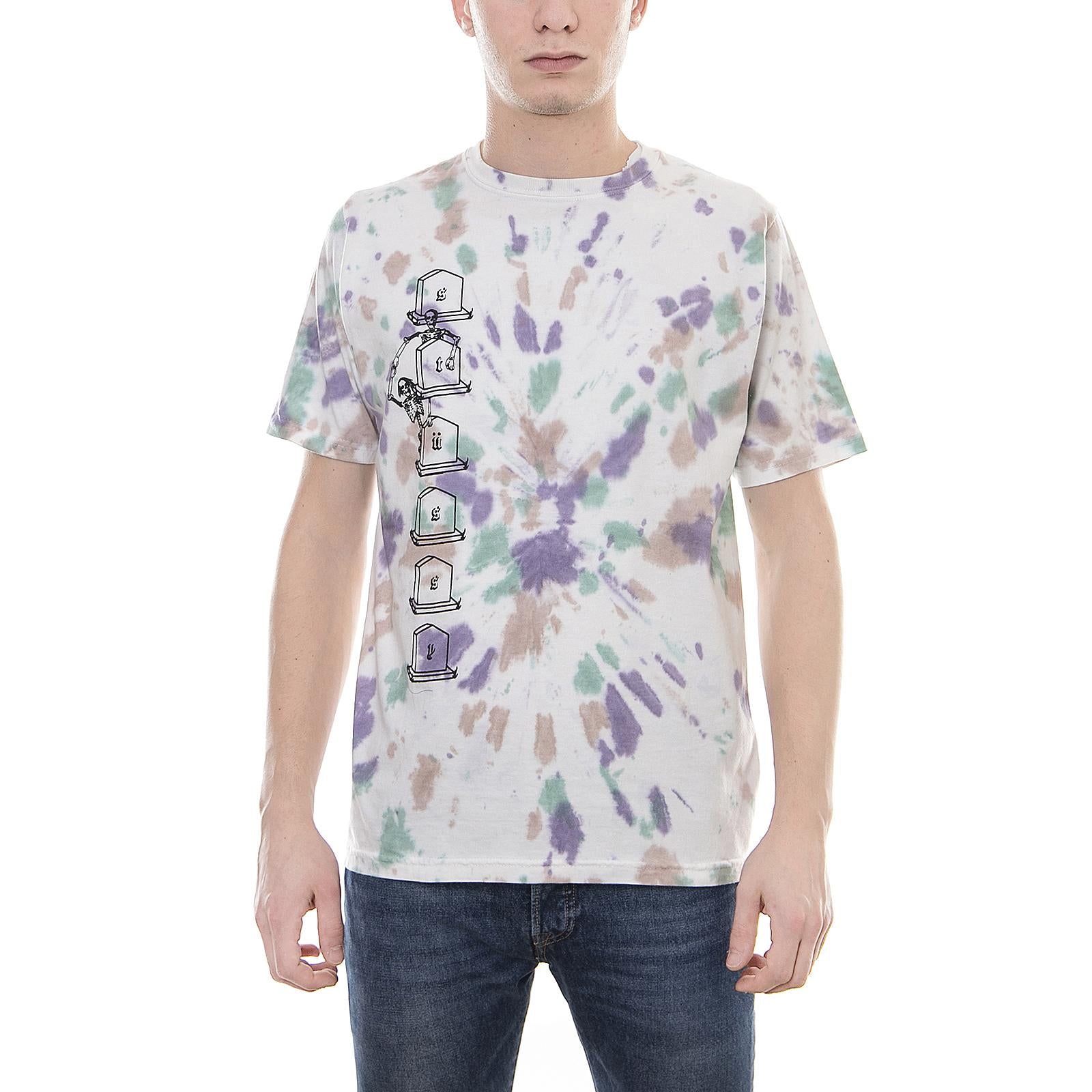 DEAD HI-FIVE TD TEE NATURAL 2902965-NATL . STUSSY 