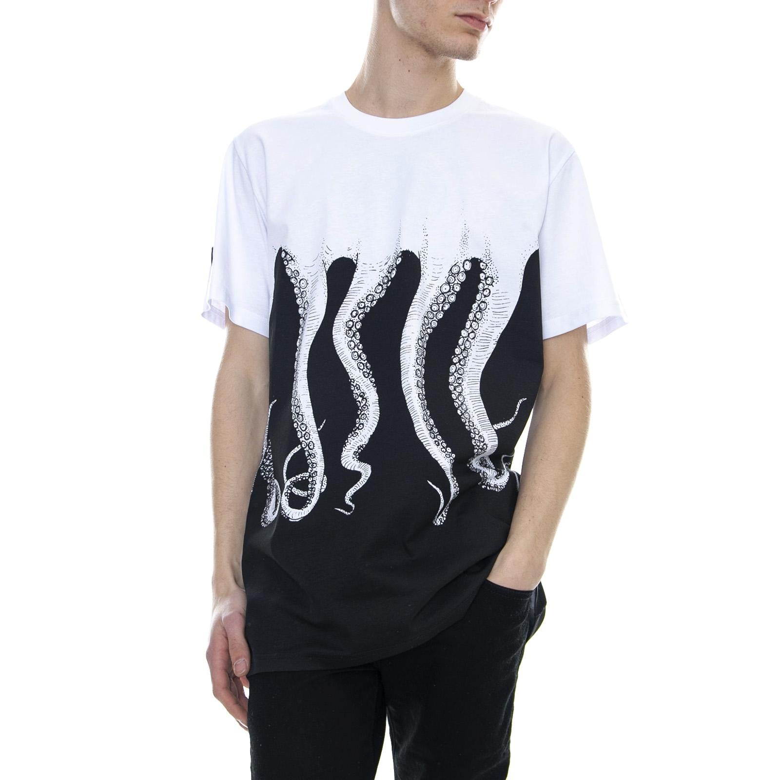  19SOTS01-WHITE-BLACK  OCTOPUS 