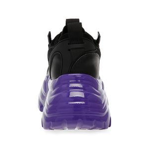 Recoupe Black / Purple - Scarpe Stringate Profilo Basso Donna Nere SMPRECOUPE-BLKPUR  STEVE MADDEN 