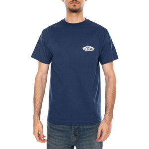 DOUBLE STANDARD SS TEE DEEP INDIGO - Maglietta Girocollo Uomo Blu VN000SYD FOB1 VANS 