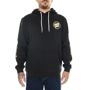 M' Screaming 50 Hood Black - Felpa con Cappuccio Uomo Nera Screaming 50 Hood Black  SANTA CRUZ 