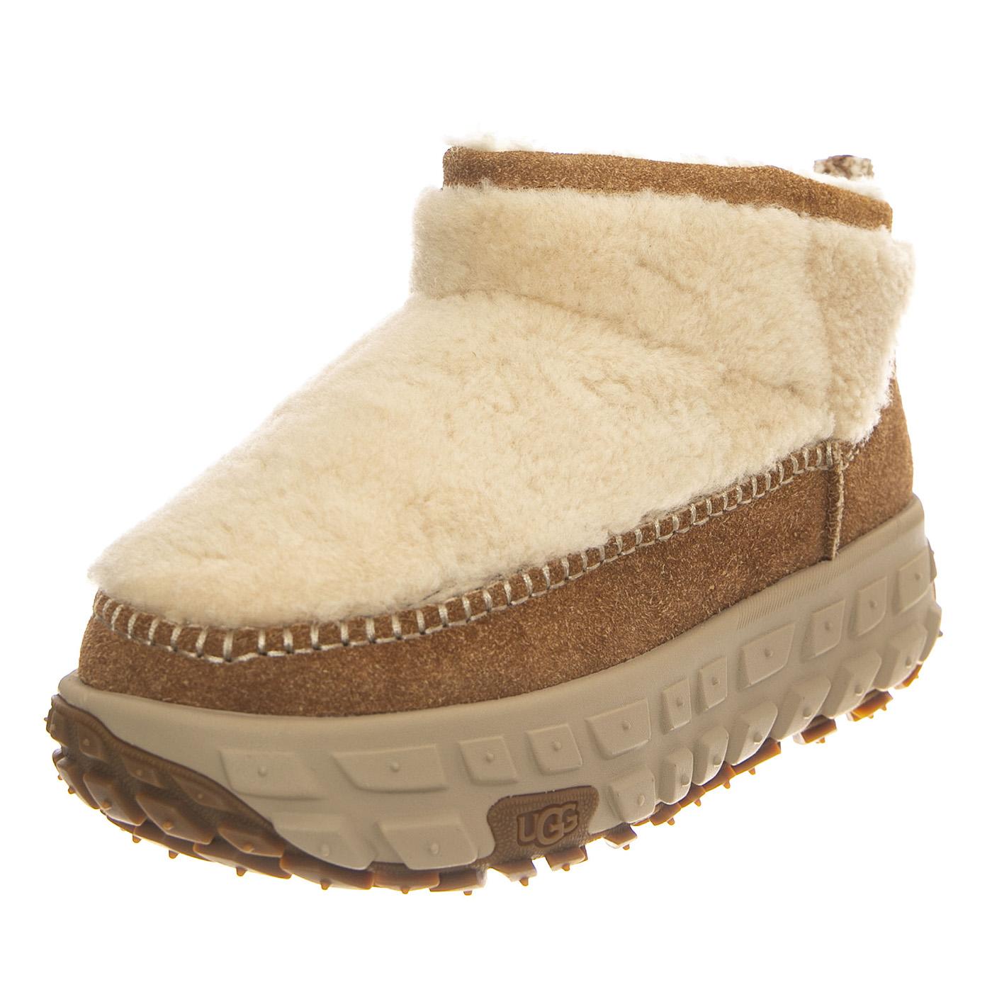 W Ventured Daze Ultra Mini Cozy Natural Unisex - Stivali Donna Beige UGSVENDZUMCN1161790W  UGG 