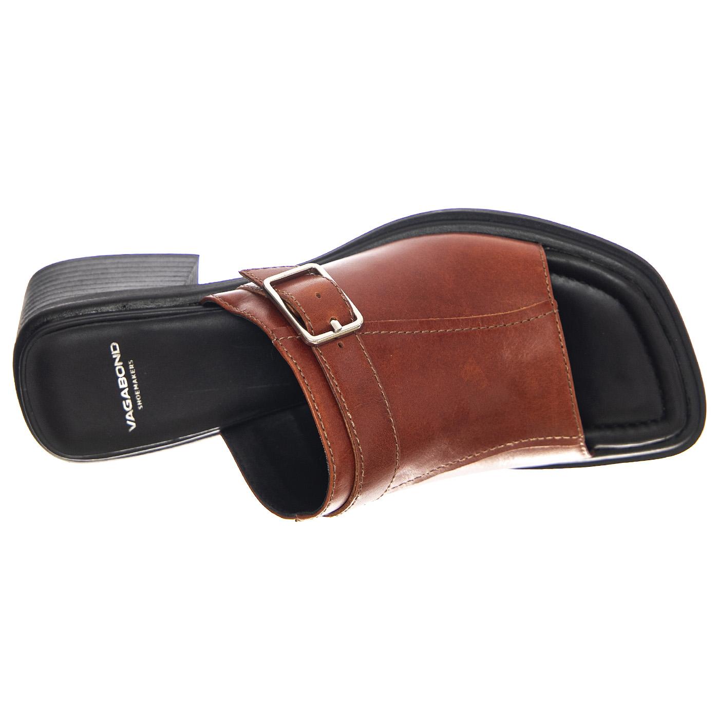 W' Ines Cinnamon Cow Leather Sandals - Sandali Donna Marroni VBS5511-001-10  VAGABOND 