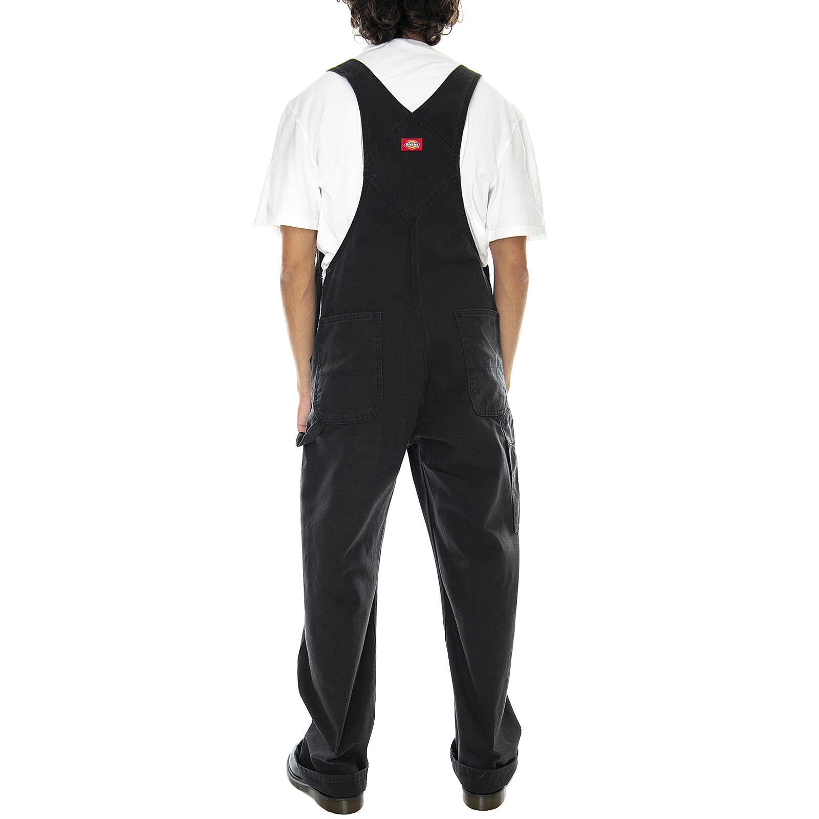 Bib Overall Black - Salopette Uomo Nera DK0DB100BLK1  DICKIES 
