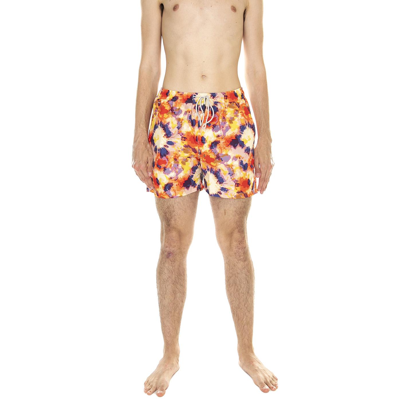M' Yellow Tie Swim Shorts Assorted - Costume da Bagno Uomo Multicolore 5001-184  OAS 
