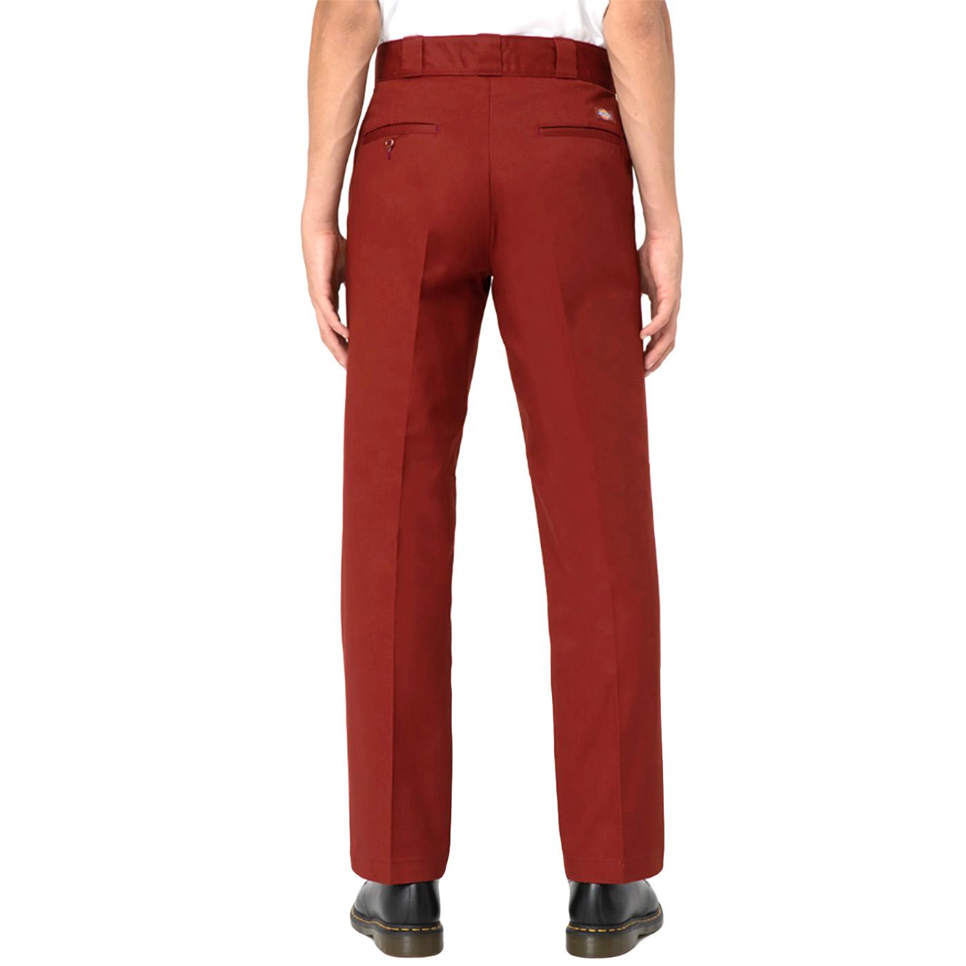 874 Work Pant Rec Fired Brick - Pantaloni Uomo Rossi DK0A4XK6G041  DICKIES 