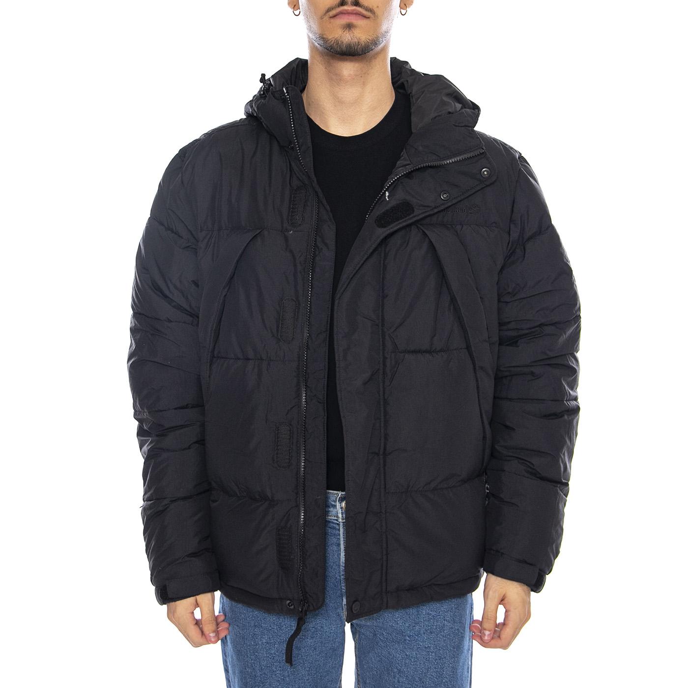 Durable Water Repellent Puffer Jacket Black - Giacca con Cappuccio Uomo Nera TB0A626 70011 TIMBERLAND 