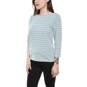 VENDELA L/S TEE PARIS GREEN 141720150-848  MINIMUM 