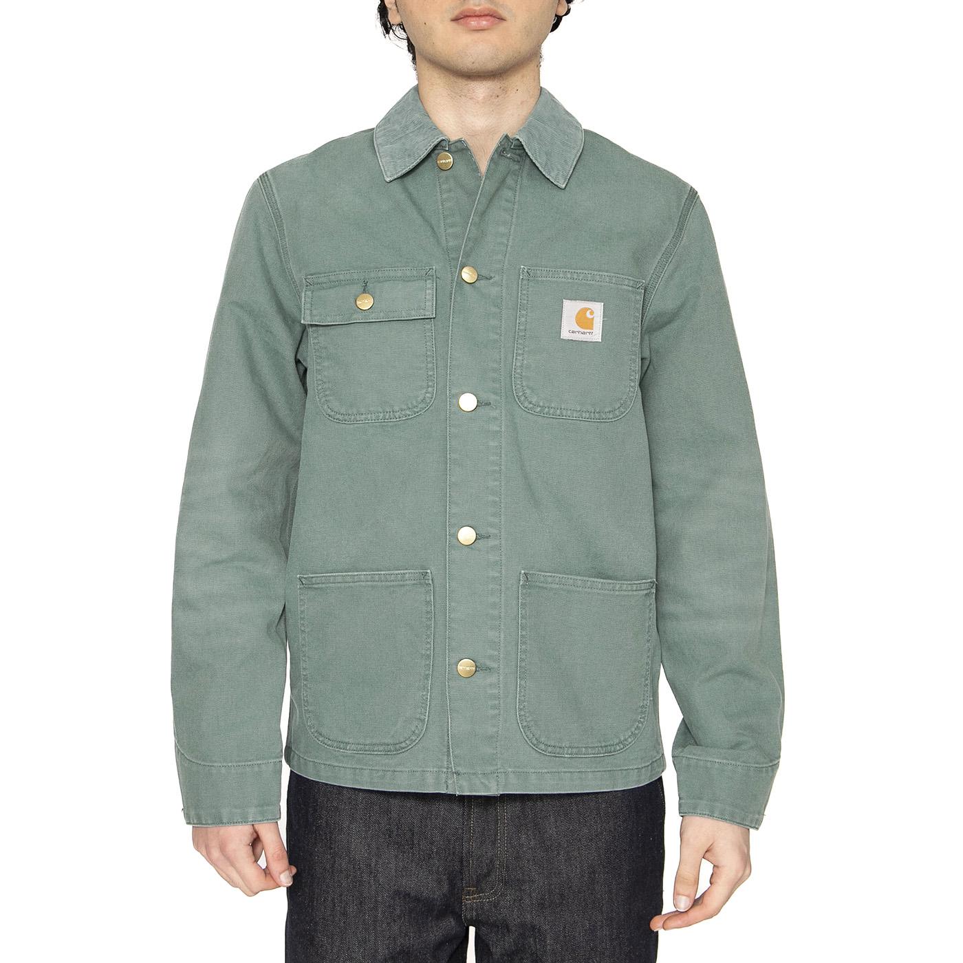 Michigan Coat Silver Pine / Silver Pine - Giacca Uomo Verde I034787.2R84O  CARHARTT WIP 