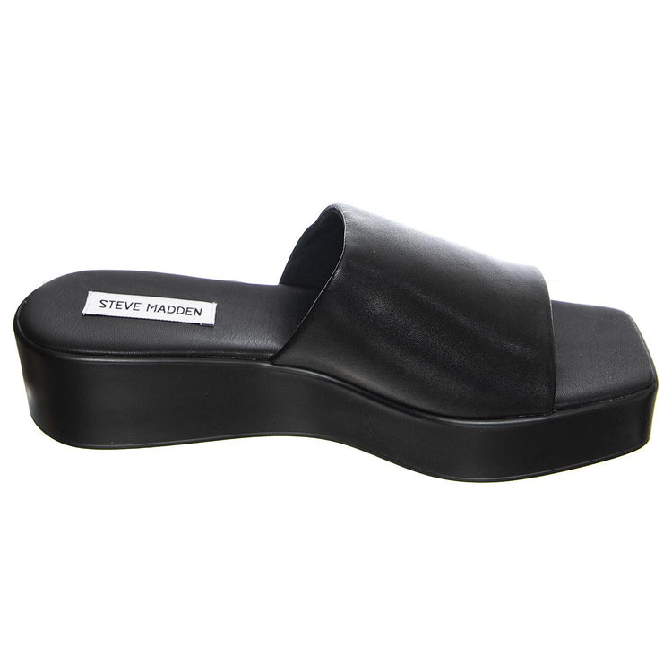Blurr Black Leat - Sandali Donna Neri SMSBLURR-BLKL  STEVE MADDEN 