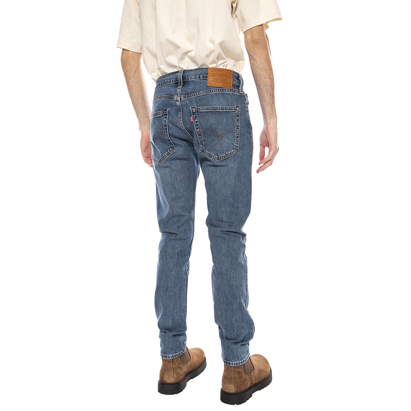 Levi's 512 Slim Taper Jeans - Pantaloni Denim Jeans Uomo Blu 328631_1 . LEVIS 