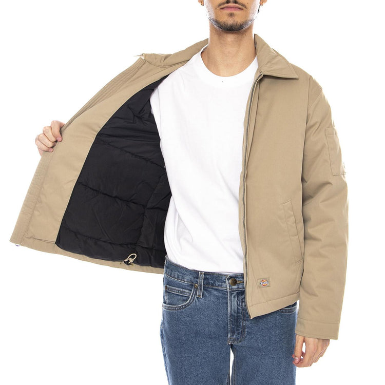 Eisenhower Puffer Khaki - Giacca Uomo Marrone DK0A87O6KHK1  DICKIES 