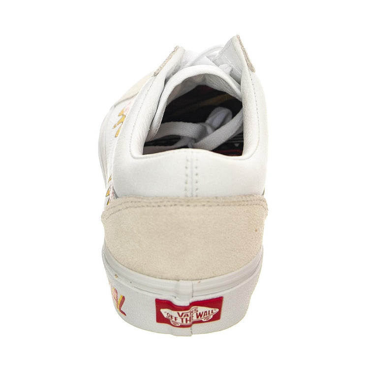 UA Old Skool Van Doren Secial True White - Scarpe Stringate Profilo Basso Uomo Bianche / Multicolore VN0A5KRSW001  VANS 