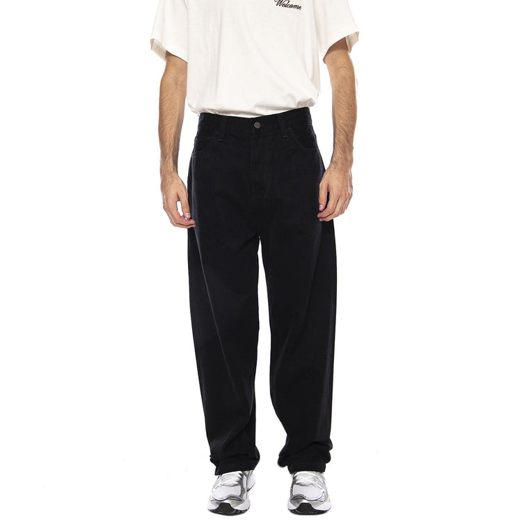 Landon Pant Black rinsed - Pantaloni Uomo Neri I033756.8902  CARHARTT WIP 
