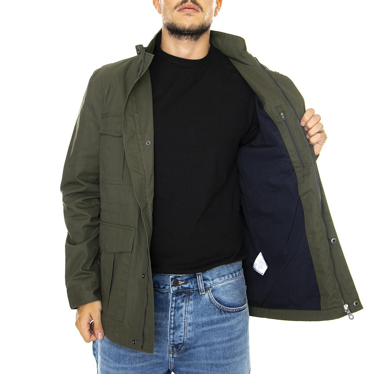 Field Jacket - Olive Green - Giacca Invernale Uomo Verde JK709V-A01  LYLE & SCOTT 