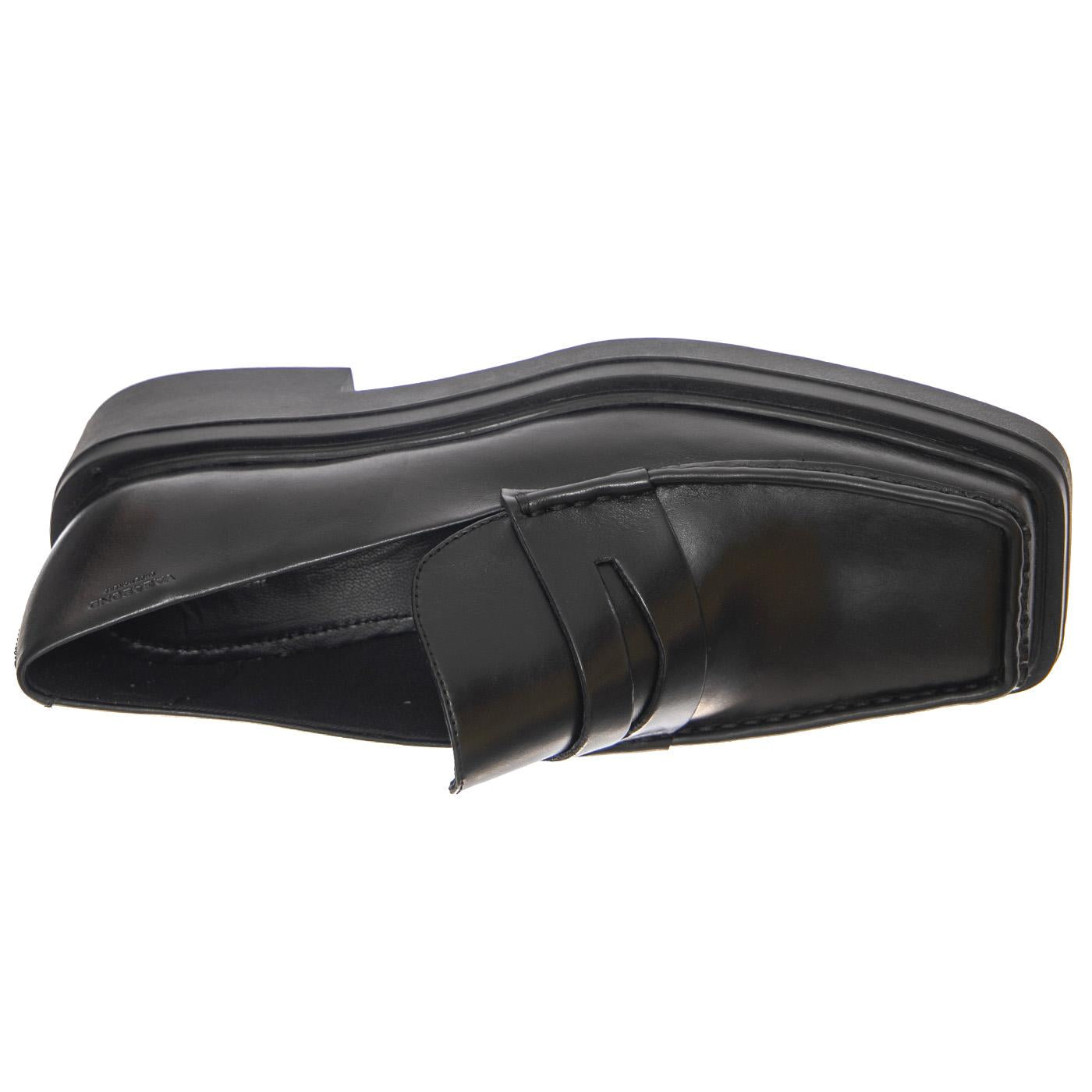 W' Eyra Black Loafers - Mocassini Donna Neri VAG-5250-201-20  VAGABOND 