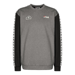 GRAYSON CREW SWEAT MEN LIGHT GREY MELANGE 682196-I94  FILA 