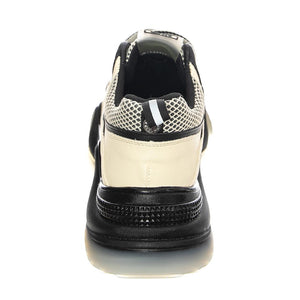 City Soul Blk / Bone - Scarpe Stringate Profilo Basso Donna Bianche / Nere / Multicolore SMPCITY SOUL-BLKBON  STEVE MADDEN 