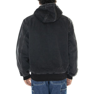 OG Active Jacket Black /stone washed - Giacca Uomo Grigia I032232.8906 . CARHARTT WIP 