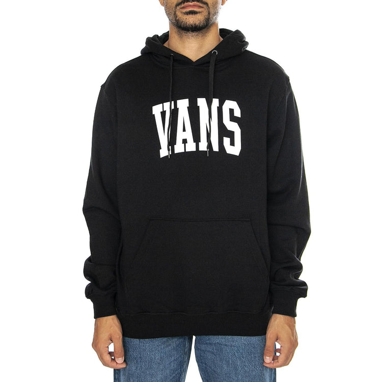 Vans Arched Pullover Black - Felpa con Cappuccio Uomo Nera VN000HNWBLK1  VANS 